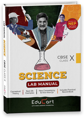 Educart CBSE Lab Manual Class 10 Science Book for 2024 Exam (Based on NEP 2020)(Hardcover, Educart)