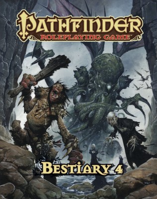 Pathfinder Roleplaying Game: Bestiary 4  - Bestiary 4(English, Hardcover, Bulmahn Jason)