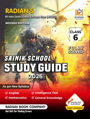 Sainik School Guide Book Class 6 for (AISSEE) All India Sainik Schools Entrance Exam 2026 (English Medium)(English, Paperback, Preeti Aggarwal)