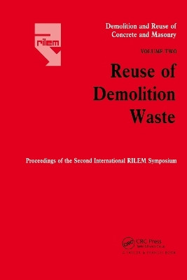 Demolition Reuse Conc Mason V2(English, Hardcover, unknown)