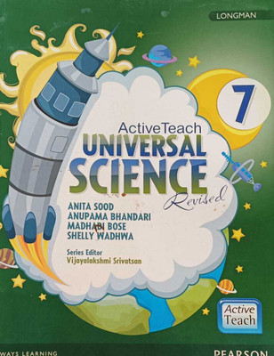 ACTIVE TEACH UNIVERSAL SCIENCE REVISED CLASS 7(kolkata, PEARSONIN PUBLICATION)