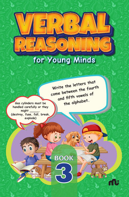 Verbal Reasoning For Young Minds Level 3(English, Paperback, Moonstone Rupa Publications)