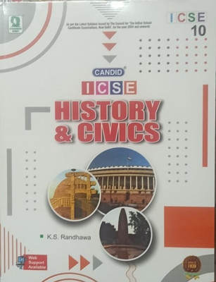 CANDID ICSE HISTORY & CIVICS ICSE CLASS-10(Paperback, K.S. RANDHAWA)