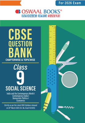 Oswaal CBSE Question Bank Class 9 Social Science For 2026 Exam(Paperback, Oswaal Editorial Board)