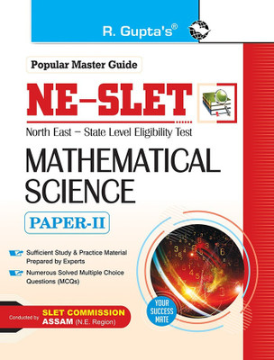 NE-SLET: Mathematical Science (Paper-II) Exam Guide(English, Paperback, RPH Editorial Board)