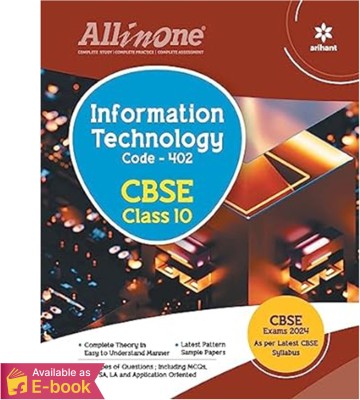 Arihant All In One Class 10th Information Technology for CBSE Exam�2024 2023-2024 Edition(English, Paperback, Gaikwad Neetu)