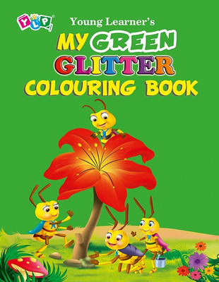 My Green Glitter Colouring Book(English, Paperback, unknown)