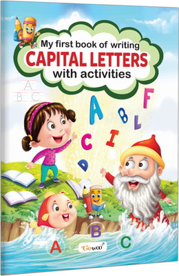 My First Book of Writing Capital Letters with activities : Children learning book, Preschool learning activity book, Educational writing book, Writing practice book for kids(Paperback, GOWOO)