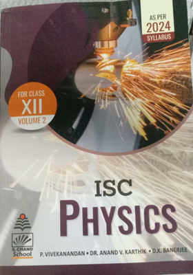 ISC PHYSICS -XII VOL.2(Paperback, P.VIVEKANANDAN, DR.ANAND V.KARTHIK, DR. BANERJEE)