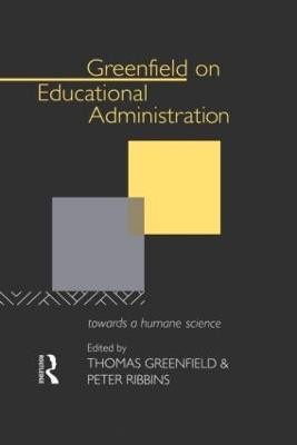 Greenfield on Educational Administration(English, Paperback, unknown)