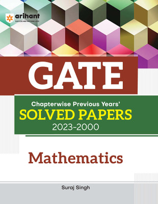 GATE Chapterwise Previous Years' Solved Papers (2023-2000) Mathematics(Paperback, Suraj Singh)