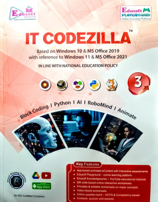 Edusoft IT Codezilla class 3(Paperback, Gagan Agarwal)