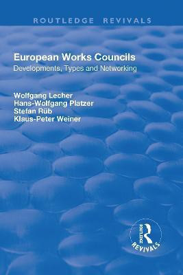 European Works Councils(English, Hardcover, Lecher Wolfgang)