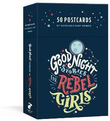Good Night Stories for Rebel Girls: 50 Postcards(English, Hardcover, Favilli Elena)
