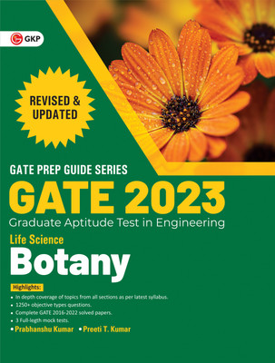GATE 2023 : Life Science - Botany - Guide by Dr. Prabhanshu Kumar, Er. Preeti T. Kumar(Paperback, Dr. Prabhanshu Kumar, Er. Preeti T. Kumar)