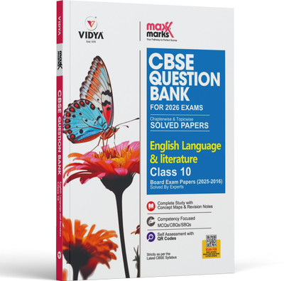 Maxx Marks CBSE Question Bank Class 10 English Language & Literature  - LMP Last Minute Preparation Sample Question Papers for 2023 Board Exams with Triple 'S' Sure Shot Success System(Paperback, VIDYA EDITORIAL BOARD)
