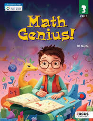MATHS GENIUS VER .1 CLASS -3(Paperback, R K GUPTA)