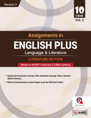 Assignment in English Plus Language & Literature [Pullout Worksheets] Version 2 Class 10 Vol II(Paperback, Full Marks Publisher)