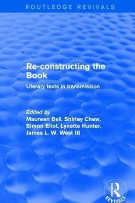 Re-Constructing the Book(English, Hardcover, Bell Maureen)