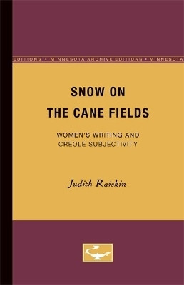Snow on the Cane Fields(English, Paperback, Raiskin Judith)