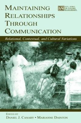 Maintaining Relationships Through Communication(English, Paperback, unknown)