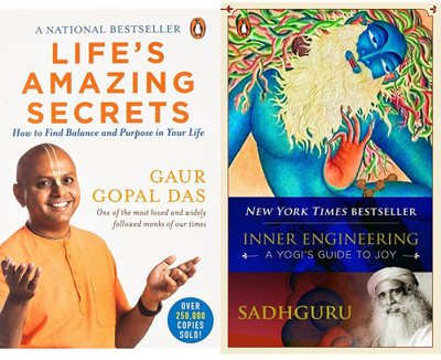 Life's Amazing Secrets: How to Find Balance and Purpose in Your Life+Inner Engineering: A Yogi’s Guide to Joy(Set of 2books)(Paperback, JMD BOOKS)