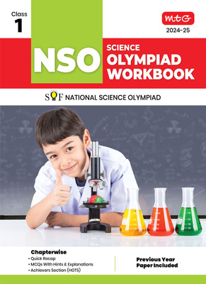 MTG National Science Olympiad (NSO) Workbook for Class 1 - Quick Recap, MCQs, Previous Years Solved Paper and Achievers Section - SOF Olympiad Preparation Books For 2024-2025 Exam(English, Paperback, ANIL AHLAWAT)
