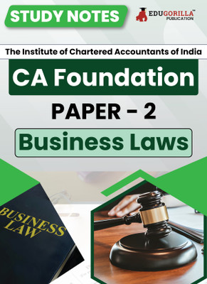 Ca Foundation Paper 2 : Business Laws  - According to the New Syllabus 2024 by ICAI(English, Hardcover, unknown)
