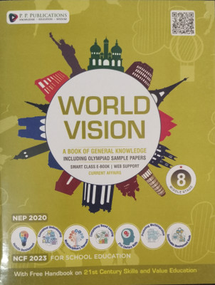 World Vision Class 8 A Book of General Knowledge(Paperback, P.P Publications)