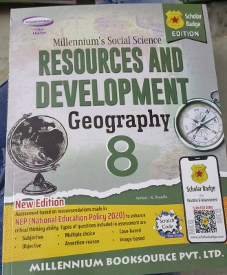 Millennium social science resources and development geography class 8(Paperback, K. Romila)