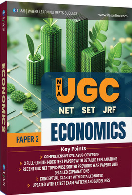 UGC NET Economics  - Theory Book with PYQs | NTA UGC NET/JRF & SET Economics Paper 2 Guide in English | Complete Syllabus-Wise Theory + Solved Previous Year Question Papers (2011–2024) + 3 Full-Length Mock Tests with Solutions | Two Brothers Publications(Paperback, IFAS Publications)