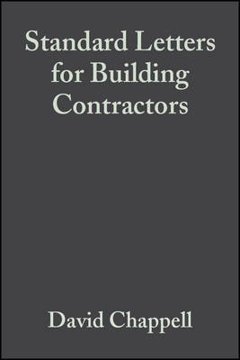Standard Letters for Building Contractors(English, Hardcover, Chappell David)