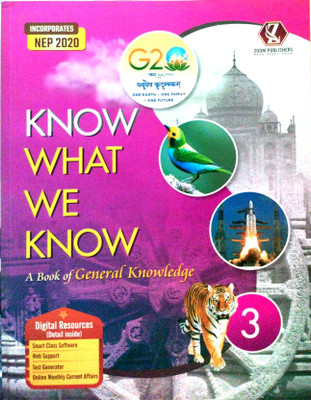 KNOW WHAT WE KNOW A BOOK OF GENERAL KNOWLEDGE-3(Paperback, T)