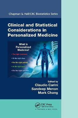 Clinical and Statistical Considerations in Personalized Medicine(English, Paperback, unknown)