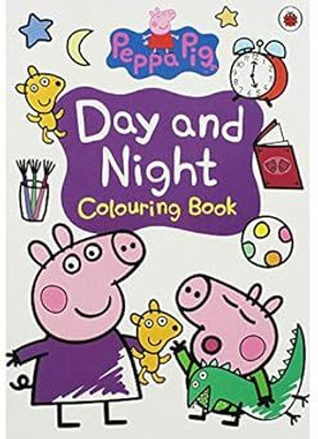 PEPPA PIG - DAY AND NIGHT COLOURING BOOK(Paperback, NIL)