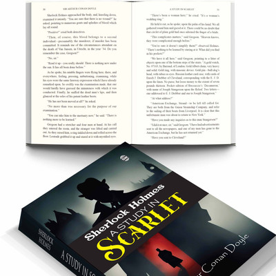 Sherlock Holmes – A Study in Scarlet (Paperback) : Iconic Sherlock Holmes Debut, Timeless Mystery Story, Famous Tale of Crime and Clues, Must-Read Detective Classic by Arthur Conan Doyle(Paperback, Arthur Conan Doyle)