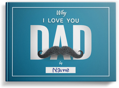 Why I Love You, Dad | Fill-in-the-blank Gift Journal to Give Your Father | Occasions: Just Because, Birthday, Fathers Day | SoulScripted Books(Hardcover, SoulScripted Books)