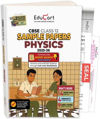 Educart CBSE Sample Paper Class 12 2025-26 – Physics (Based on latest CBSE Sample Papers Released on 30-07-25) For 2026 Board Exam(Paperback, Munil Sir, Educart)