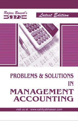 Practical Problems in Management Accounting  - B. Com. 1 Edition(Paperback, Dr. Jitendra Sonar)