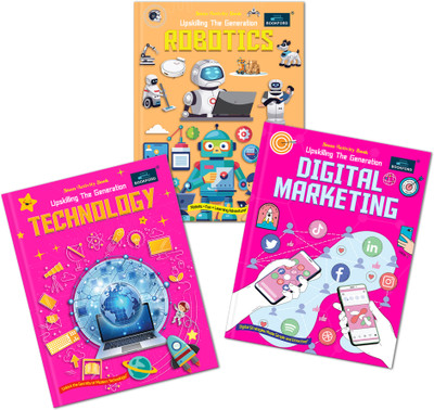 STEM Activity Book Upskilling the Generation Digital Marketing + Robotics + Technology (Set of 3) – Interactive Books to Upskill the Next Generation with Creative Tech Skills(Paperback, BOOKFORD)