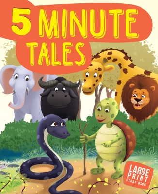 5 Minute Tales : Large Print (Paperback)(English, Paperback, Om Books Editorial Team)