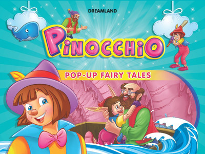 Pop-Up Fairy Tales - Pinocchio  - Story Book for Kids Ages 3–7 Years | Interactive Pop-Up Book with Colorful Pictures, Classic Moral Story of Honesty, Fun Adventure & Early Reading Skills(English, Board Book, unknown)