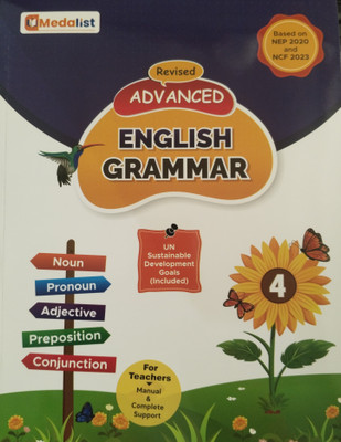 Revised Advance English Grammar Class 4(Paperback, Medalist Publications)