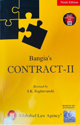 Bangia’s Contract -2 | Publication Allahabad Law Agency | Edition 2024 | Paper Back(Paperback, Bangia.book.jee)