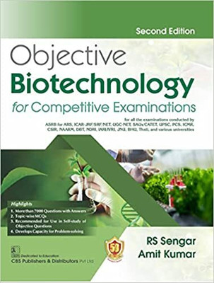 Objective Biotechnology for Competitive Examinations 2/ed(Paperback, R.S. Sengar, Amit Kumar)