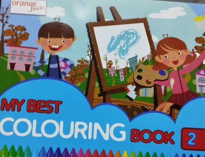 My best colouring book class 2(Paperback, Xyz)