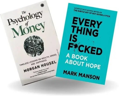 The Psychology Of Money + Everything Is F*cked (2 Book Combo)(Paperback, JMD BOOKS)