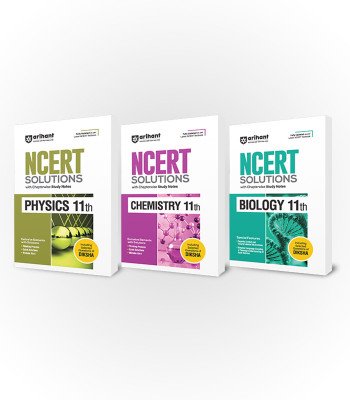 Arihant NCERT Solutions Physics,Chemistry,Biology Class 11 (Set of 3) | Latest 2025 Edition with Chapterwise Study Notes and Solved Questions | Quick Solutions, Thinking Process, Mistake Alerts | Includes Diksha MCQs | CBSE Exam Guide(English, Hardcover, unknown)