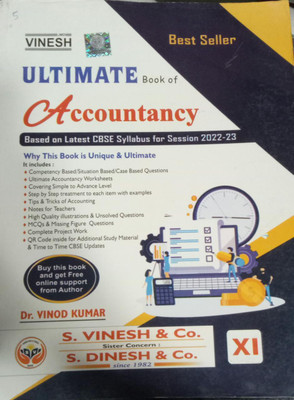VINESH ULTIMATE BOOK OF ACCOUNTANCY-XI(Paperback, DR VINOD KUMAR)