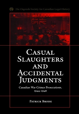 Casual Slaughters and Accidental Judgments(English, Electronic book text, Brode Patrick)